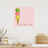 テニスの装飾 ポスター (キッチン)