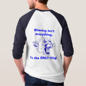 テニスの規則! ! ! Tシャツ (裏面)