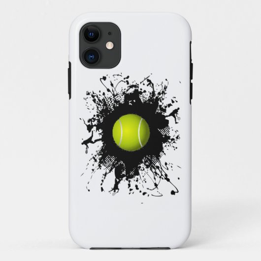 テニスの都市スタイルのiPhone 5の場合 Case-Mate iPhoneケース (裏面)
