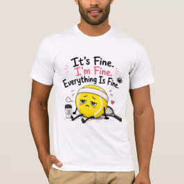 テニスの面白いフレーズ Tシャツ