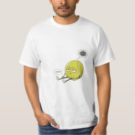 テニスの面白いフレーズ Tシャツ