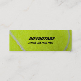 テニスのInstructor_yellowのけば スキニー名刺