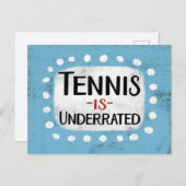 テニスはがき ポストカード (正面/裏面)