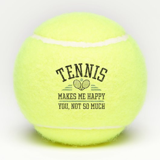 テニスはそんなに嬉しくはない テニスボール (裏面)