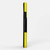 テニスはっきりしたブモダンラック明るい黄ストライプ色 Case-Mate iPhoneケース (裏面/右)