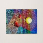 テニスはフルカラーで祝います ジグソーパズル (横)