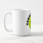 テニスは人生 コーヒーマグカップ (左)