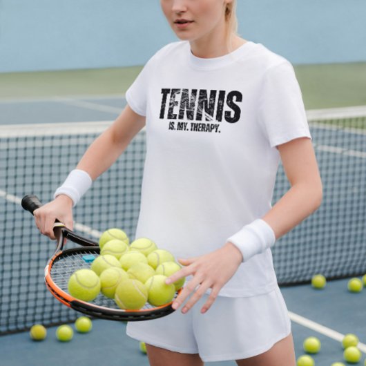 テニスは私のセラピー Tシャツ