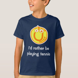テニスをしている方がいいTシャツ Tシャツ