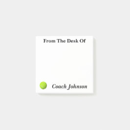 テニスをテーマにしたノート ポストイット