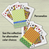 テニスをテーマにしたパターン名前をカスタムする トランプ