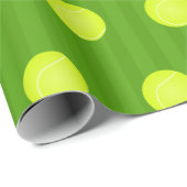 テニスをテーマにしたパーティー ラッピングペーパー (ロールコーナー)