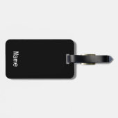 テニスをテーマにした ラゲッジタグ (裏面横)