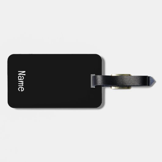 テニスをテーマにした ラゲッジタグ (裏面横)