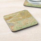 テニスを、から「遊んでいるカミーユ・ピサロ|の女の子は懇願します コースター (左側)