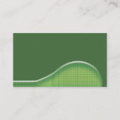 テニスインストラクター名刺 名刺 (裏面)