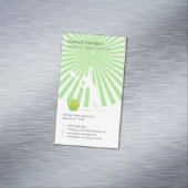 テニスインストラクター |プロフェッショナル マグネット名刺 (インサイチュ)