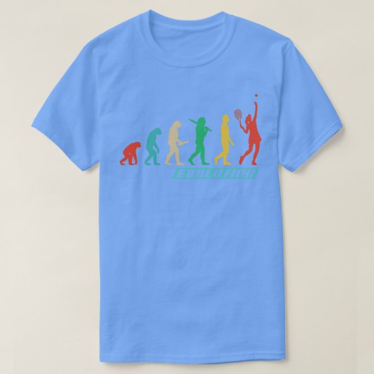 テニスウェア衣装テニスプレーヤーレディースガール10 Tシャツ (デザイン正面)
