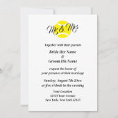 テニスエレガントテーマ結婚式招待状テンプレート 招待状 (正面)