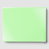 テニスカスタムグリーンゲストブック ゲストブック (裏面)