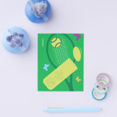 テニスカスタムトーナメントチラシテンプレートデザイン チラシ (シングル)