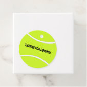 テニスカスタムパーティー文字パーソナライズされたスポーツ フェイバータグ (インサイチュ)