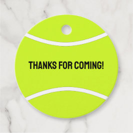 テニスカスタムパーティー文字パーソナライズされたスポーツ フェイバータグ