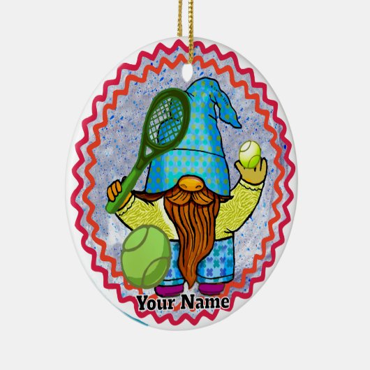 テニスカスタム格言オーナメント セラミックオーナメント (右)