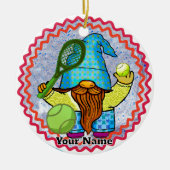 テニスカスタム格言オーナメント セラミックオーナメント (正面)