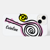 テニスカスタム選手のためのiPhone 14ケース Case-Mate iPhoneケース (裏面 (横))