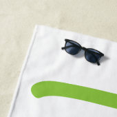 テニスカラフルビーチタオル ビーチタオル (インサイチュ)