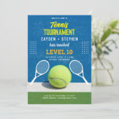 テニスカントリークラブエンゲージメント招待状 招待状 (スタンド正面)