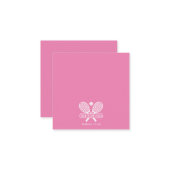 テニスカントリークラブ名チームAny Color ノートカード (正面/裏面インサイチュ)