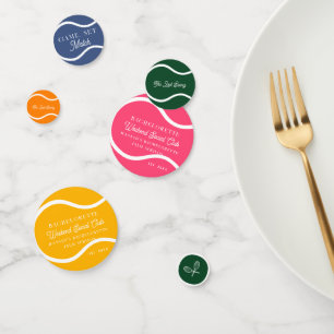 テニスカントリークラブ  バチェロレッテ コンフェッティ