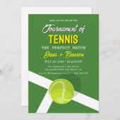 テニスカントリークラブ 招待状 (正面/裏面)