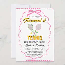 テニスカントリークラブ 招待状