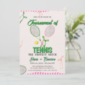 テニスカントリークラブ 招待状 (スタンド正面)