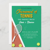 テニスカントリークラブ 招待状 (正面/裏面)