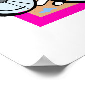 テニスガール ポスター (角)