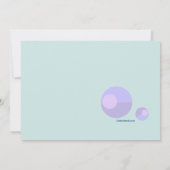 テニスキッド招待状 招待状 (裏面)