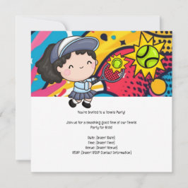 テニスキッド誕生日パーティー セーブザデート