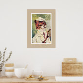 テニスキャット ポスター (キッチン)