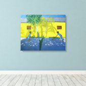 テニスキューバ1998 キャンバスプリント (インサイチュ (ウッドフロア))