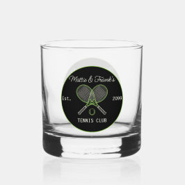 テニスクラブバーラウンジロック ウイスキーグラス