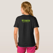 テニスクラブリーグ組織名 Tシャツ (裏面フル)
