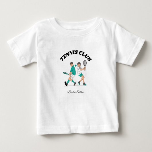 テニスクラブ ベビーTシャツ (正面)