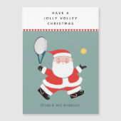 テニスクリスマスカード (正面)