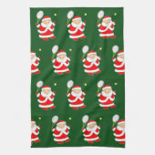 テニスクリスマスキッチンタオル キッチンタオル (縦)
