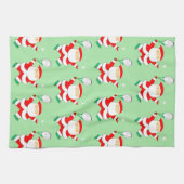 テニスクリスマスキッチンタオル キッチンタオル (横)