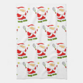 テニスクリスマスタオル キッチンタオル (縦)